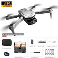 Original V88 Drone 8K Professional Aerial Dual-Camera Omnidirectional Obstacle Avoidance Mini Drone GPS Folding Quadcopter 10km